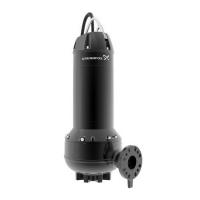 Насос фекальный Grundfos SL1.85.150.100.4.52H.S.Q.EX.51D без поплавка