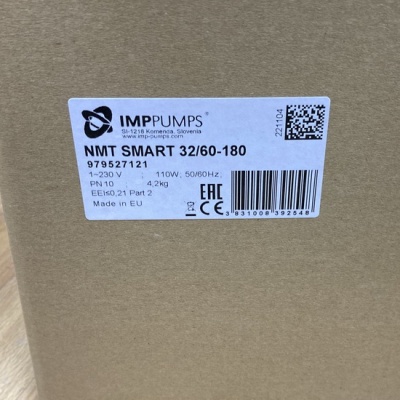 Насос циркуляционный IMP Pumps NMT SMART 32-60 180 для отопления и ГВС