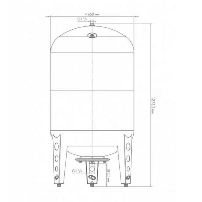 Гидроаккумулятор Джилекс ВП 300 литров для водоснабжения
