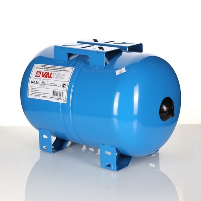 Гидроаккумулятор VALTEC AO 24 литра для водоснабжения горизонтальный
