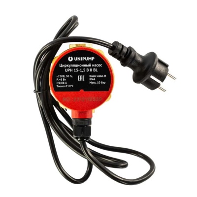 Насос циркуляционный UNIPUMP UPH 15-1,5 B II BL для ГВС