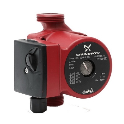 Насос циркуляционный Grundfos UPS 20-60 130 для отопления