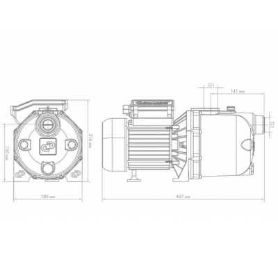 Насос поверхностный Джилекс Джамбо 70/50 Ч