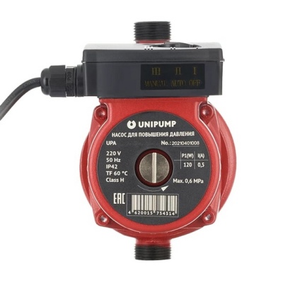 Насос циркуляционный UNIPUMP UPA 15-120 195 для повышения давления