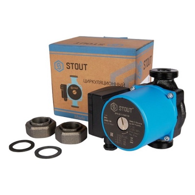 Насос циркуляционный STOUT SPC 25-60 130 для отопления и ГВС