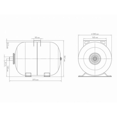 Гидроаккумулятор Джилекс Г 14 литров для водоснабжения