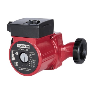 Насос циркуляционный Rommer 32/40-180 для отопления