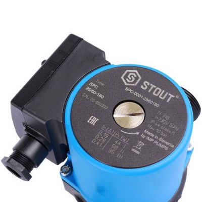 Насос циркуляционный STOUT UPC 25/60-180 для отопления и ГВС