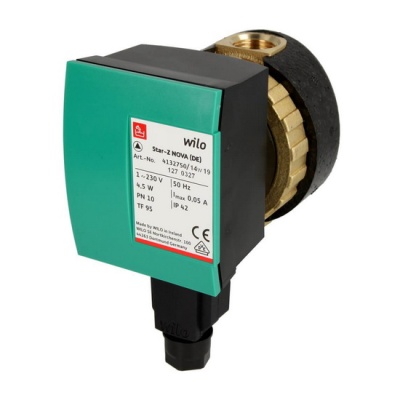 Насос циркуляционный Wilo STAR-Z NOVA 84 для ГВС