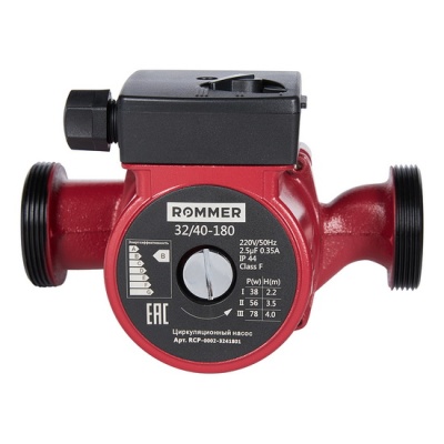 Насос циркуляционный Rommer 32/40-180 для отопления