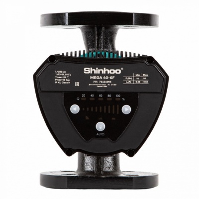 Насос циркуляционный Shinhoo MEGA 40-6F 1-230V для отопления