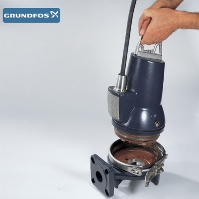 Насос фекальный Grundfos SEG 40.09.2.1.502 10m без поплавка
