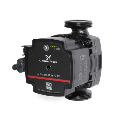 Насос циркуляционный Grundfos ALPHA Solar 25-75 130 для отопления и ГВС
