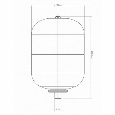 Гидроаккумулятор Джилекс В 6 литров для водоснабжения