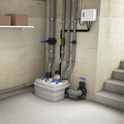 Насос для канализации SFA SANICUBIC 2 Classic на 9 входов