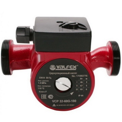 Насос циркуляционный Valfex VCP 32-80G 180 для отопления и ГВС