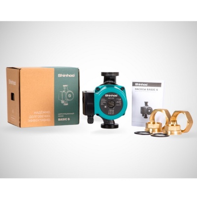 Насос циркуляционный Shinhoo BASIC S 25-4S 180 1-230V для отопления