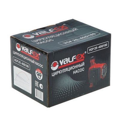 Насос циркуляционный Valfex VCP 25-40G 180 для отопления и ГВС