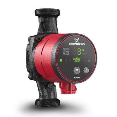 Насос циркуляционный Grundfos ALPHA3 25-40 180 для отопления