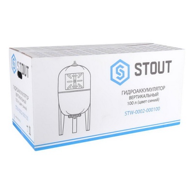 Гидроаккумулятор STOUT 100 литров для водоснабжения