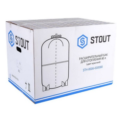 Расширительный бак STOUT 80 литров для отопления
