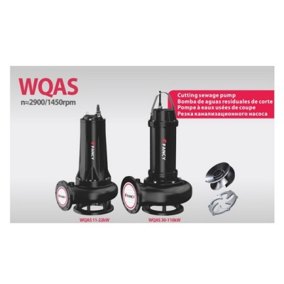 Насос дренажный FANCY WQAS 150WQAS180-20-18.5/4