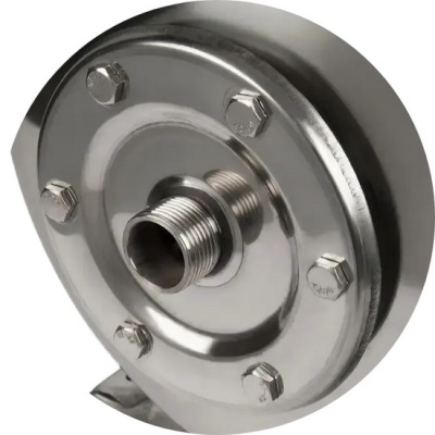 Гидроаккумулятор UNIPUMP 100 литров для водоснабжения из нержавеющей стали горизонтальный